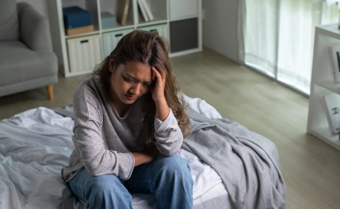 depression, depressed woman